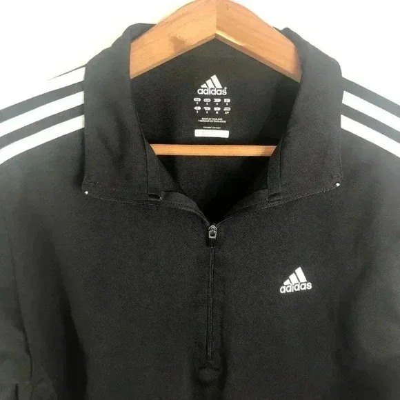 Adidas Striped Sports Zip Up Jacket - Picture 2 of 7